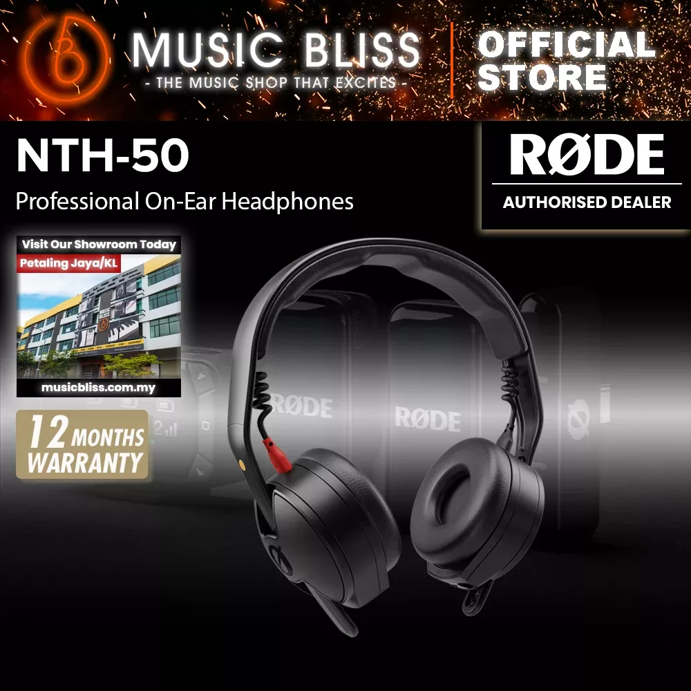 Rode NTH-50 Headphones – Black