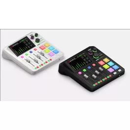 Rode Rodecaster Duo Audio Production Studio Available Black & White