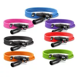 Rode XLR-PREMIUM Microphone Cables Available In Multi-Colors