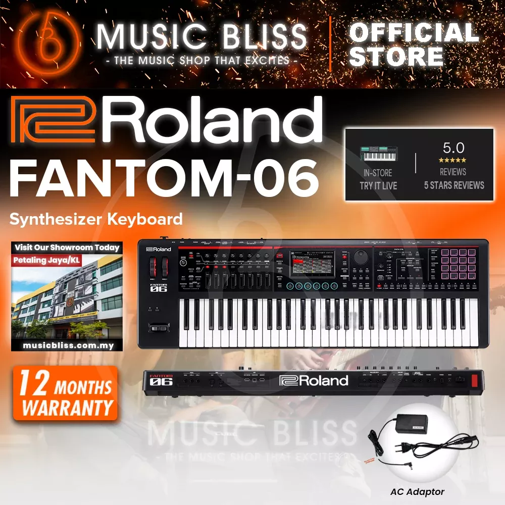 Roland FANTOM-06 Music Workstation