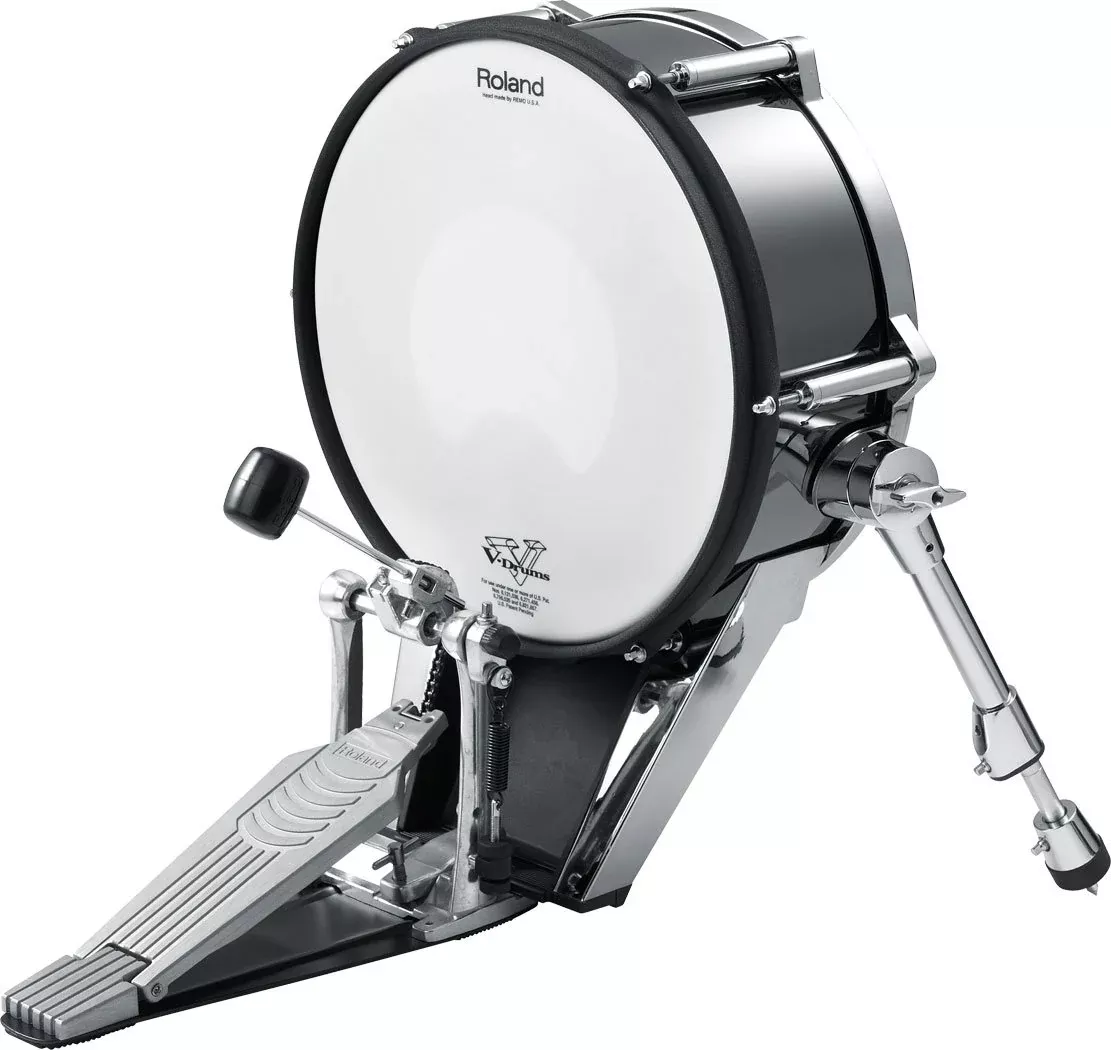 Roland KD140BC Kick Trigger Pad in Black Chrome
