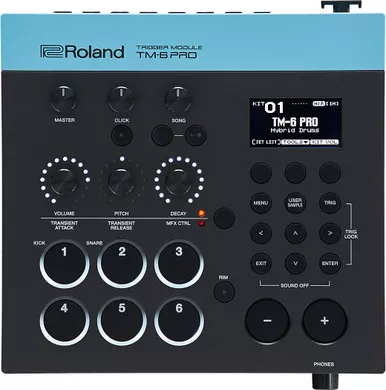 Roland TM-6PRO, The Professional Way to Trigger Sounds and Complement Your Acoustic Drums Onstage