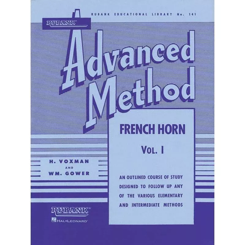 Rubank Advanced Method - French Horn in F or E-flat, Vol. 1
