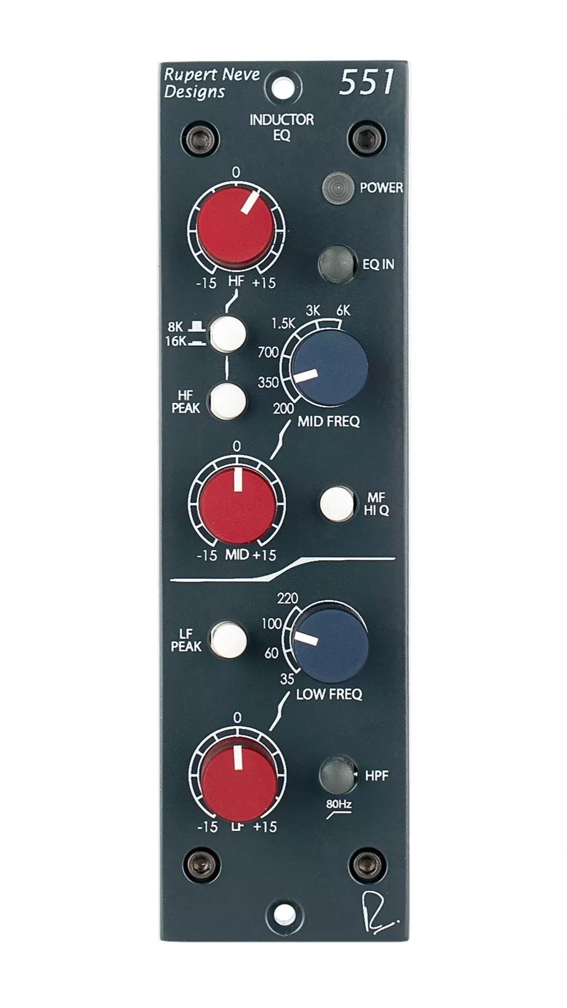 Rupert Neve Designs 551 500 Series Inductor Equalizer