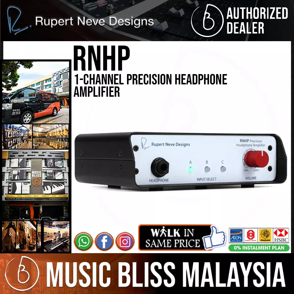 Rupert Neve Designs RNHP 1-channel Precision Headphone Amplifier