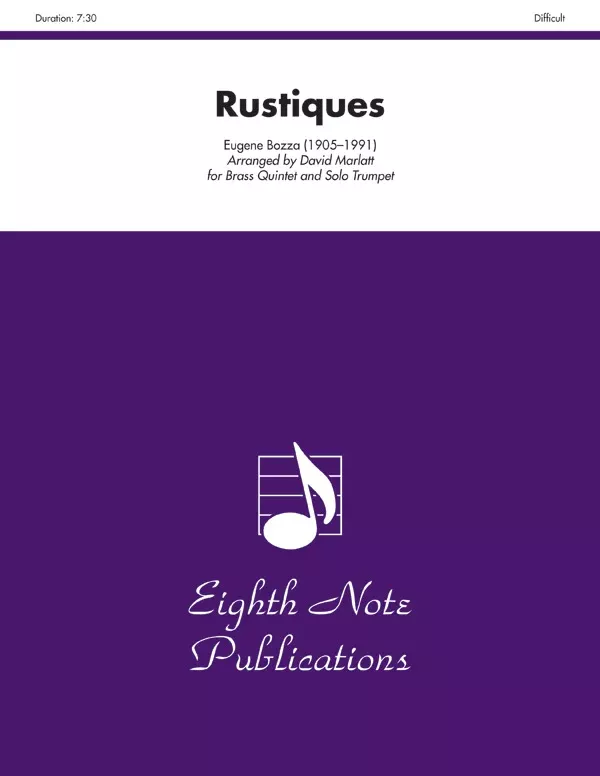 Rustiques: Brass Quintet Score & Parts