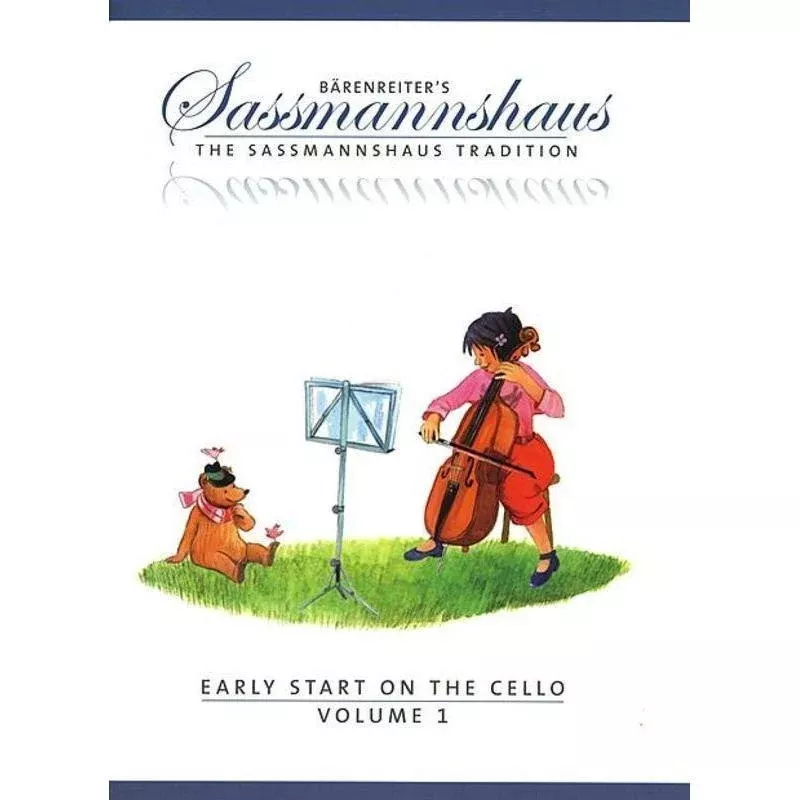 Sassmannshaus - Early Start on the Cello, Volume 1