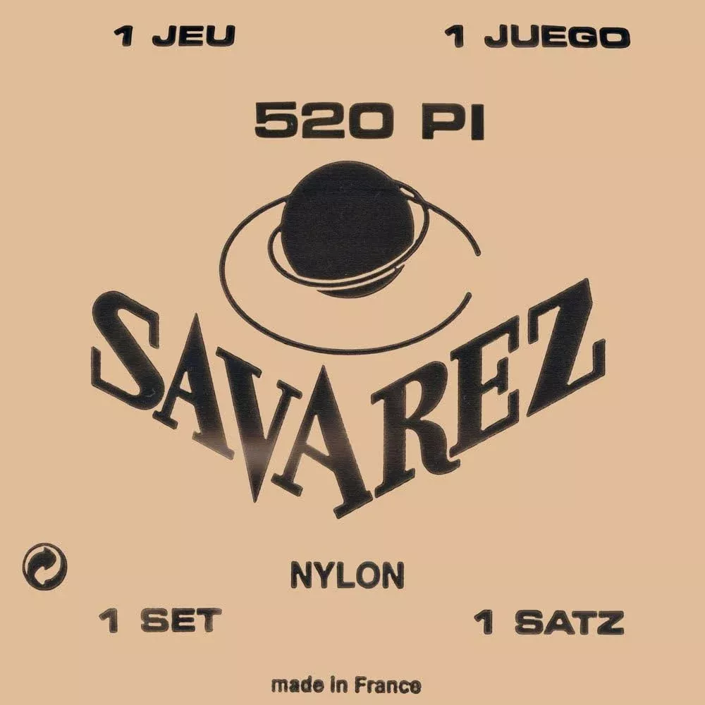 Savarez 520PI Red Label High Tension Classical Guitar Strings