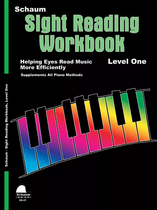 Schaum 0241 Sight Reading Workbook Level 1