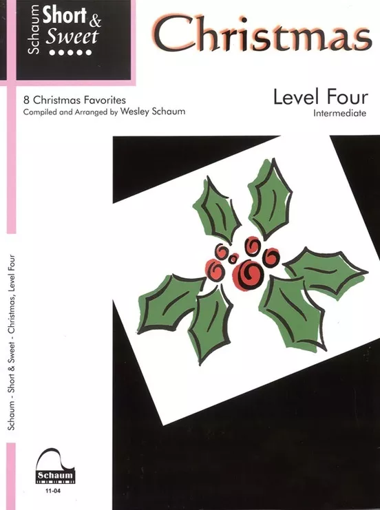 Schaum 1104 Short & Sweet Christmas, Level 4