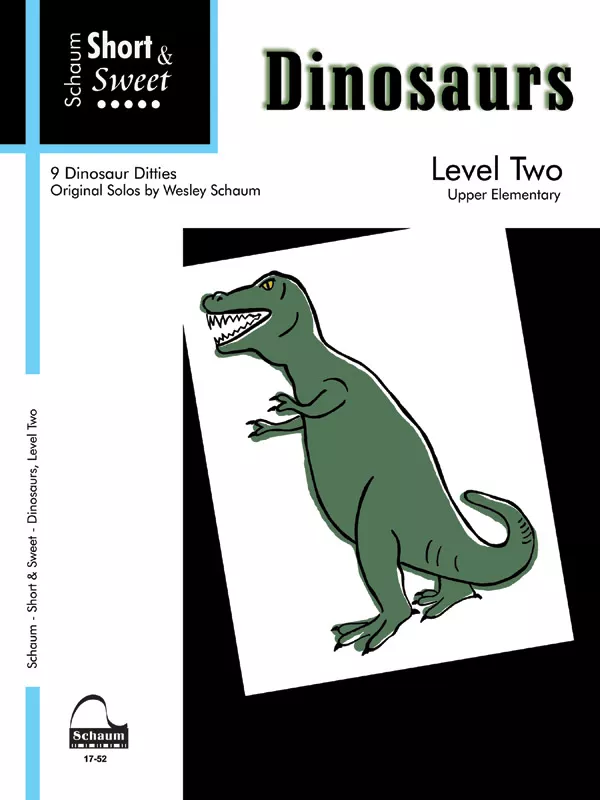 Schaum 1752 Short & Sweet: Dinosaurs Level 2