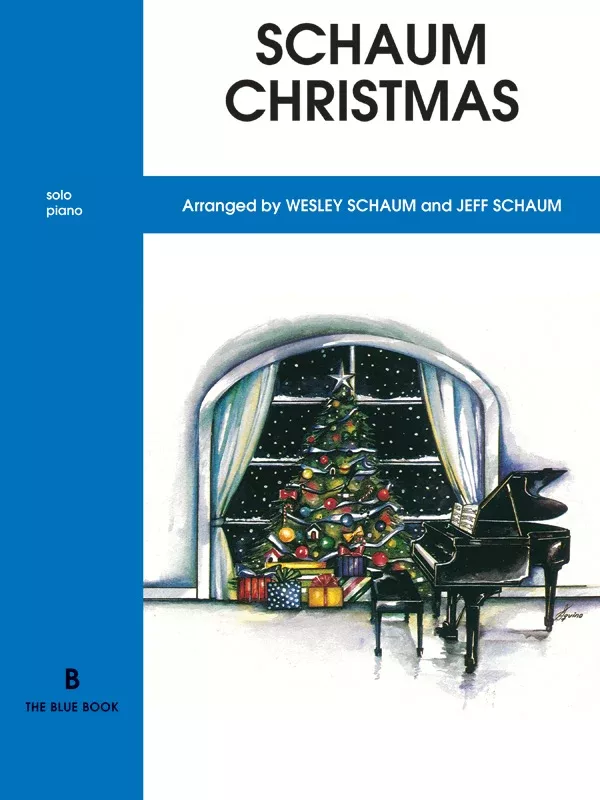 Schaum Christmas, B: The Blue Book: Piano Book