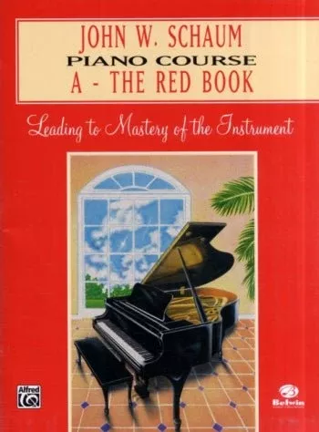 Schaum Piano Course A “The Red Book” – Beginner Tutor (EL00166A)