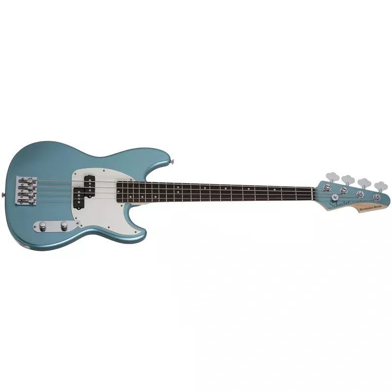Schecter Banshee 4 String Electric Bass Vintage Pelham Blue 1441-SHC