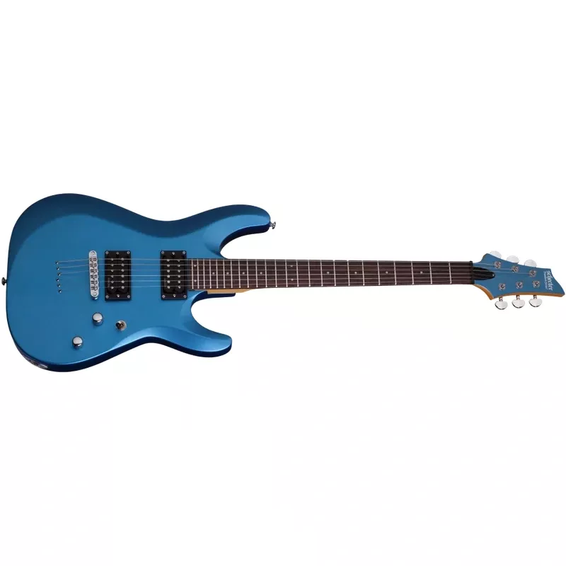Schecter C-6-DELUXE-SMLB Satin Metallic Light Blue 431-SHC