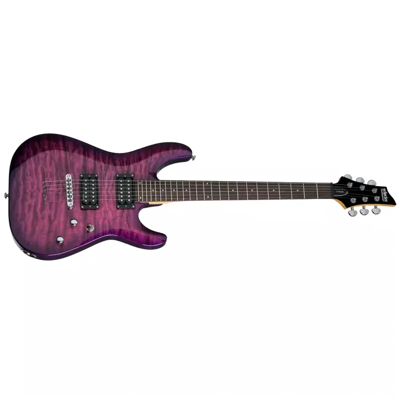 Schecter C-6-PLUS EM Electric Magenta 445-SHC