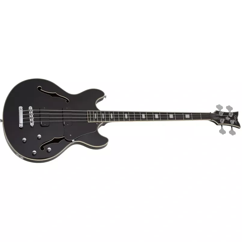 Schecter Corsair 4-String Electric Bass, Gloss Black 1550-SHC