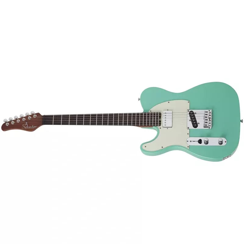 Schecter Nick Johnston Left Handed PT in Atomic Green 1734-SHC