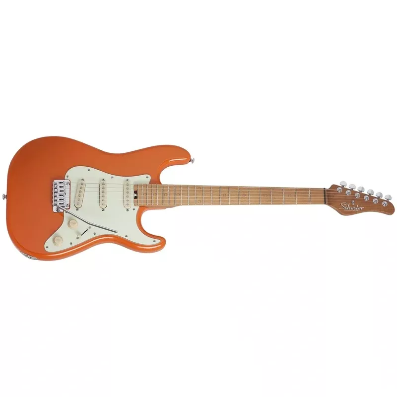 Schecter Nick Johnston Traditional Electric Guitar Atomic Orange 3327-SHC