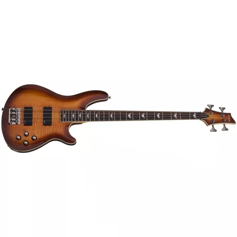 Schecter OMEN EXTREME 4 VSB Vintage Sunburst 4 String Bass with Schecter Diamond Bass 2048-SHC