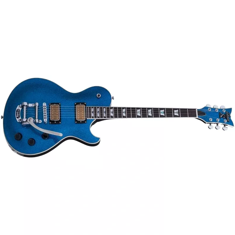 Schecter SOLO-6B-BLUS Blue Sparkle 175-SHC
