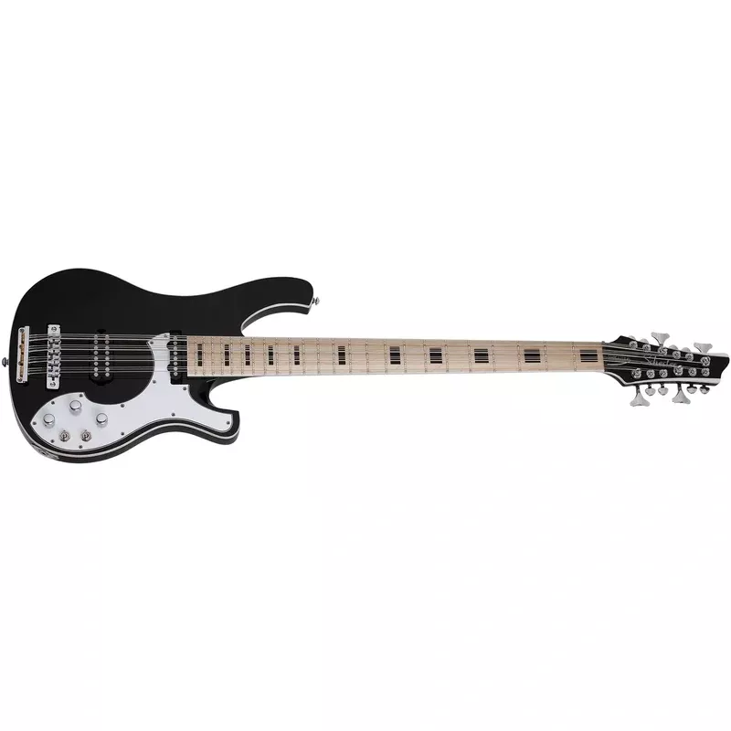 Schecter Stargazer-12 12 String Electric Bass, Gloss Black 684-SHC