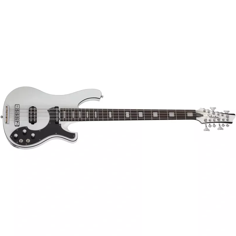 Schecter Stargazer-12 12 String Electric Bass, Gloss White 685-SHC