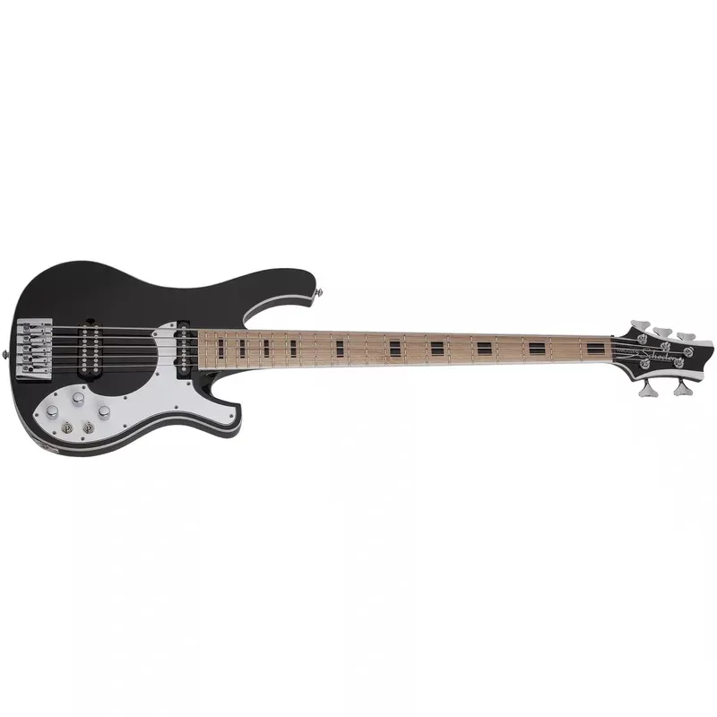 Schecter Stargazer-5 5 String Electric Bass, Gloss Black 682-SHC
