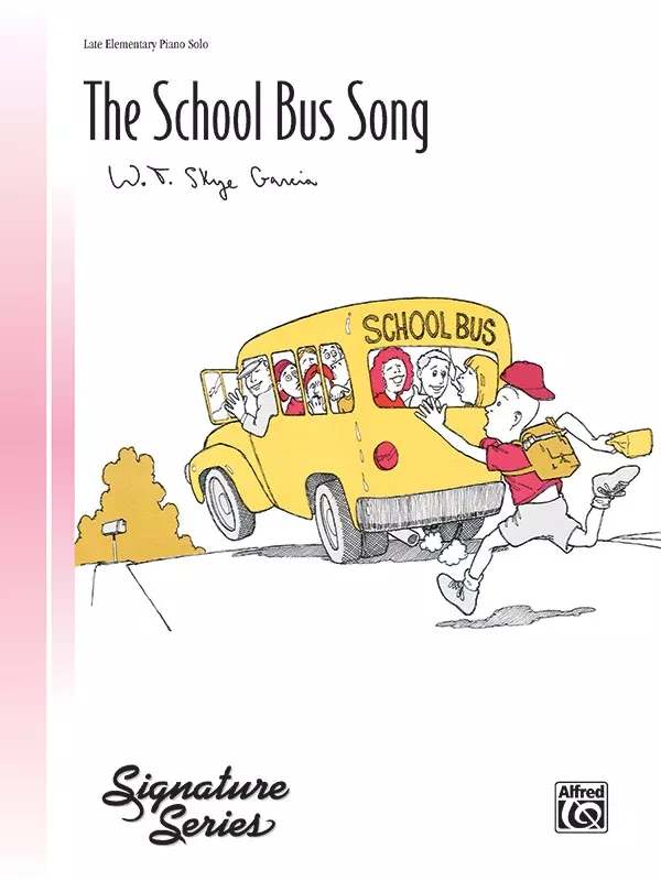The School Bus Song: Piano Sheet