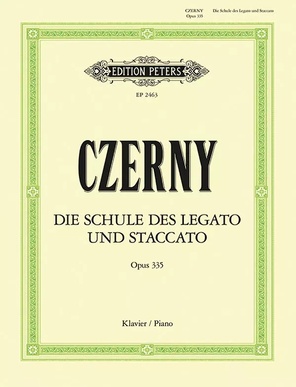 School of Legato & Staccato Op.335: Piano Studies