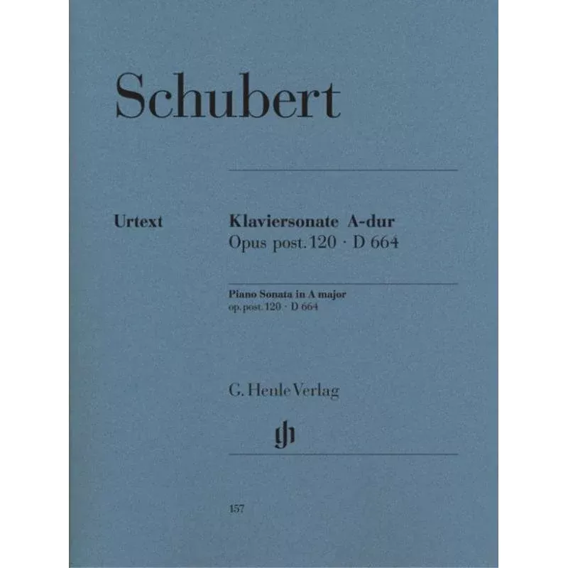 Schubert - Piano Sonata A Major Op. 120 D 664
