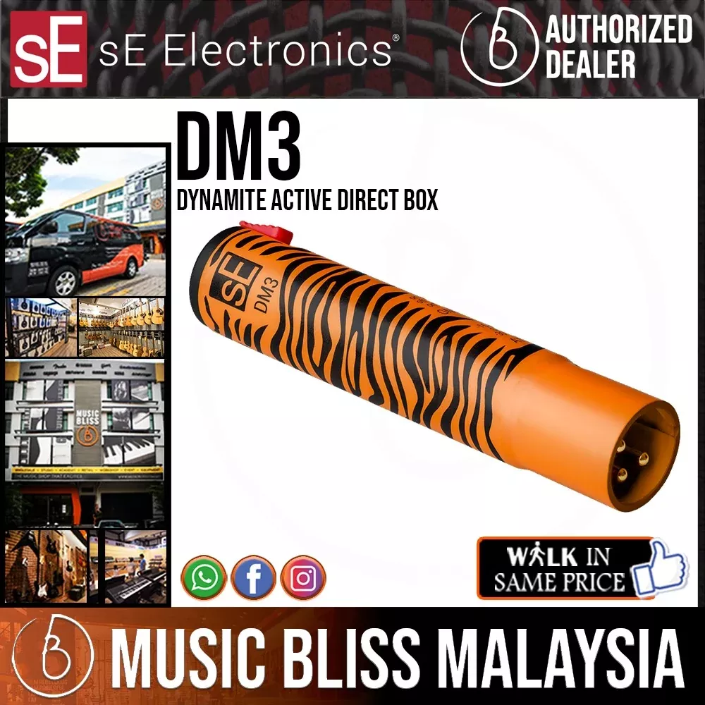 sE Electronics DM3 Dynamite Active Direct Box