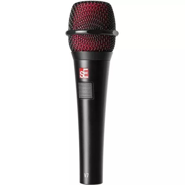 sE Electronics V7 PTT Supercardioid Talkback Dynamic Handheld Vocal Microphone