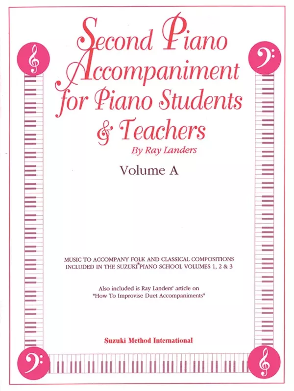 Second Piano Accompaniments, Volume A: Piano Book