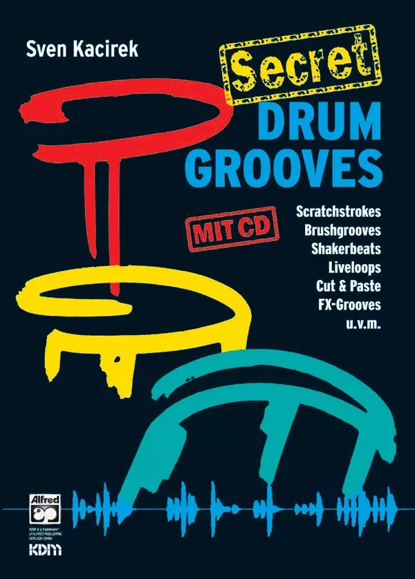Secret Drum Grooves: Drumset Book & CD