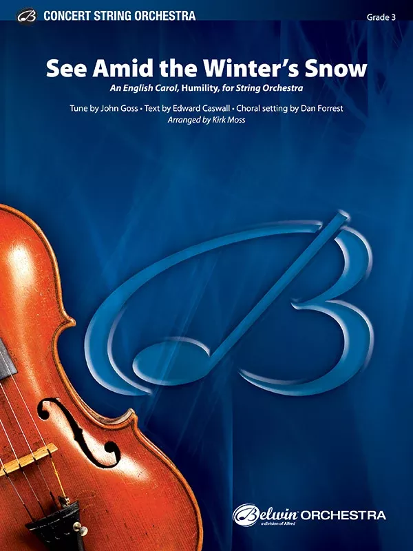 See Amid the Winter's Snow: String Orchestra Conductor Score & Parts