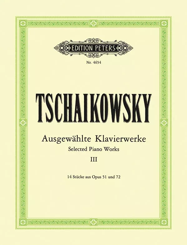 Selected Piano Works Vol.3: Piano (Solo)