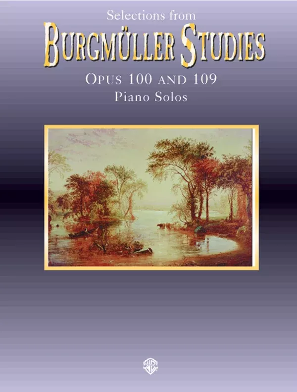 Selections from Burgmüller Studies, Opus 100 and 109: Piano Book
