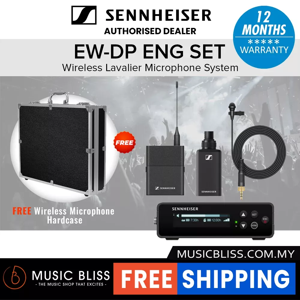 Sennheiser EW-DP ENG Wireless Lavalier Microphone System