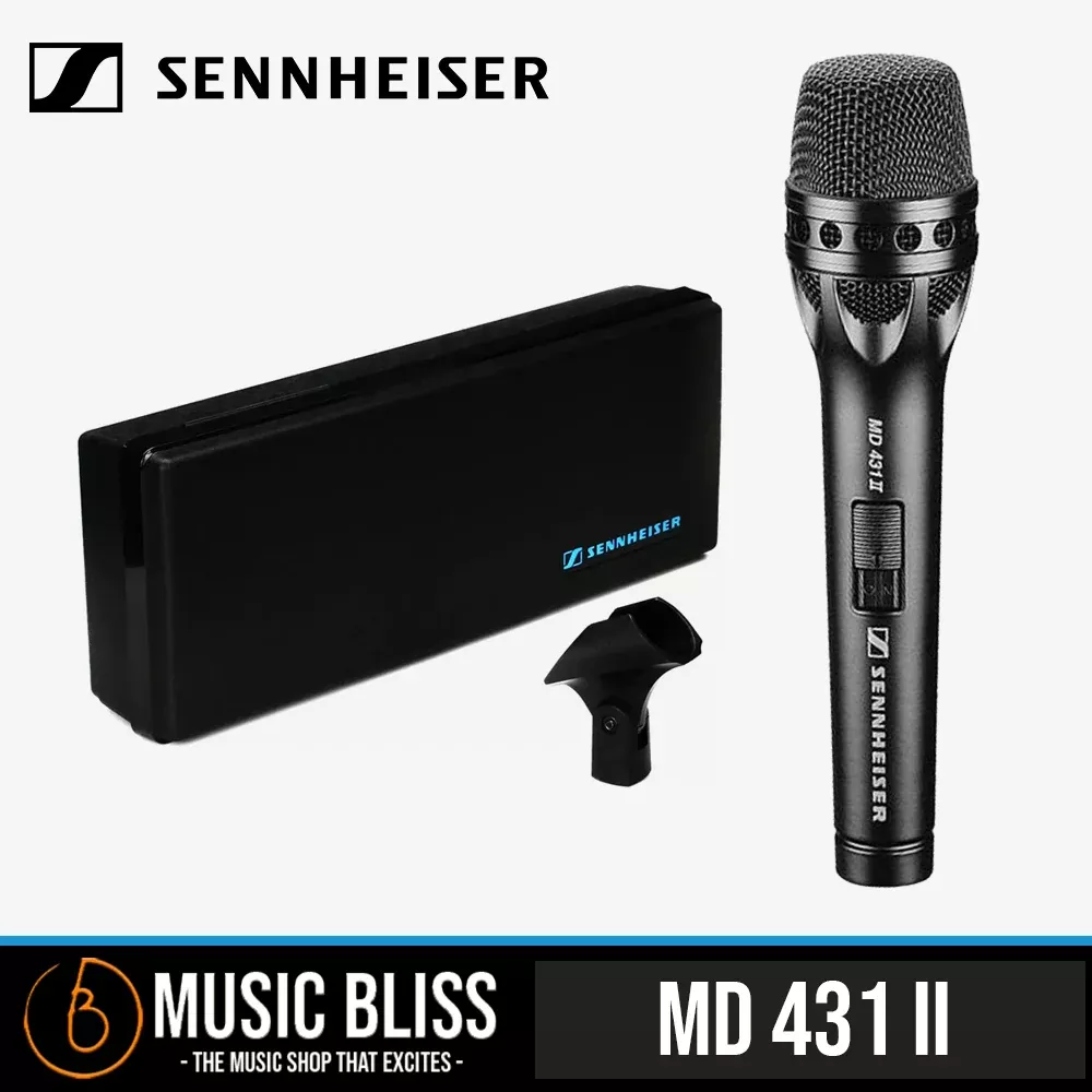 Sennheiser MD 431 II Supercardioid Dynamic Vocal Microphone