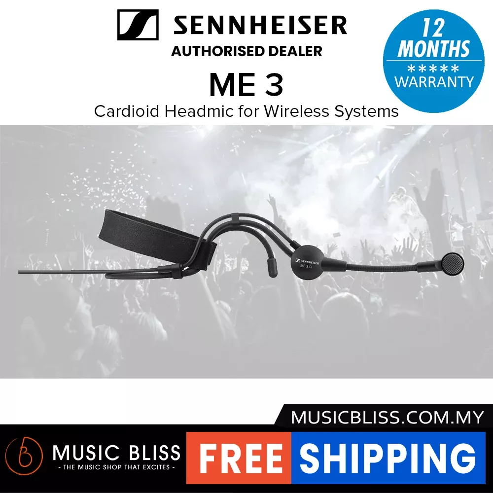 Sennheiser ME 3 Headset Microphone for Sennheiser Wireless