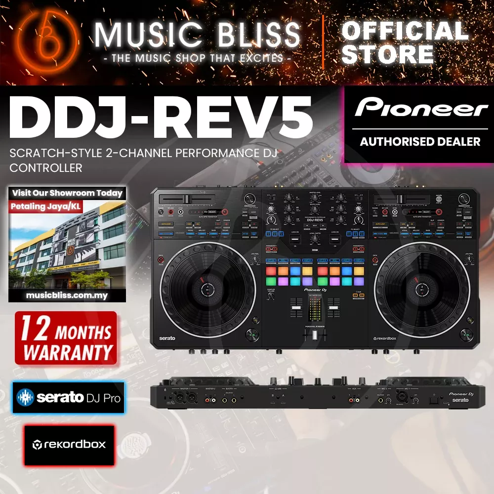 [SERATO DJ Controller] Pioneer DJ DDJ-REV5 4-deck DJ Controller with Stem Separation