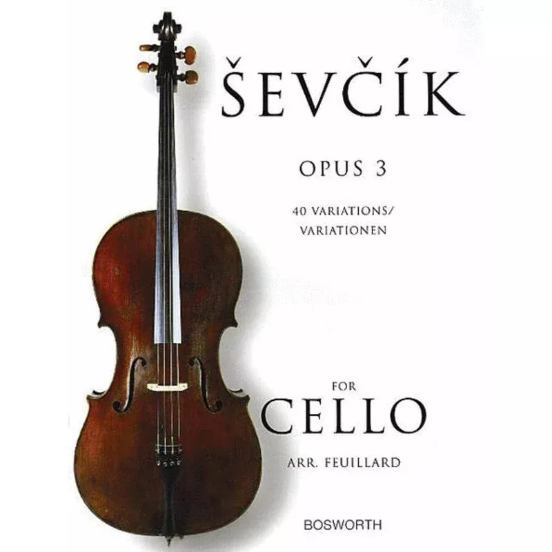 Sevcik Cello Studies Op 3 40 Variations