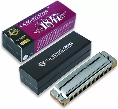 Seydel 1847 Blues Classic Harmonicas in The Key ofD