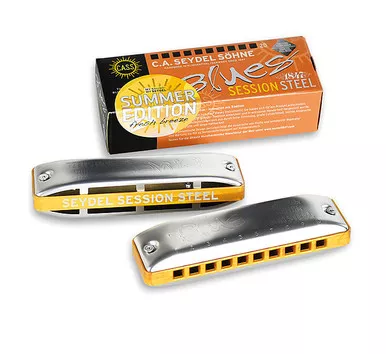 Seydel Session Steel Summer Edition 2024 Harmonica Key of F