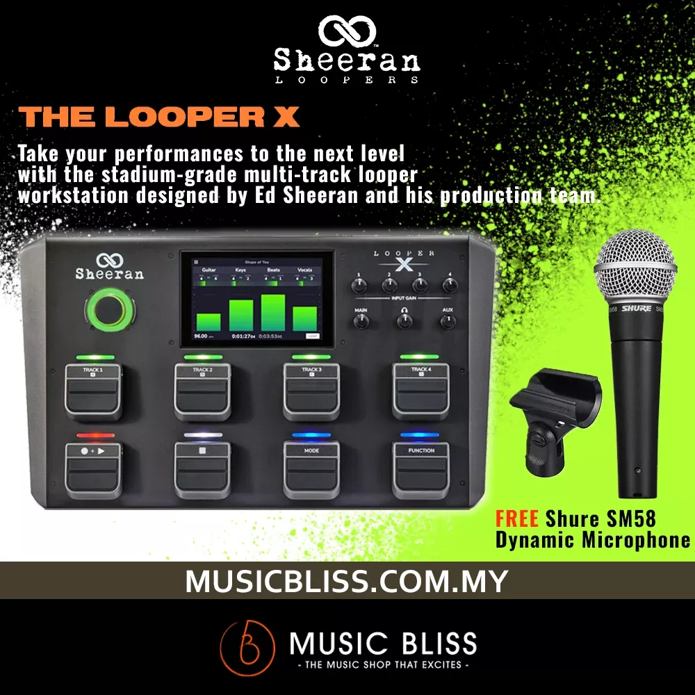 Sheeran Loopers Looper X Workstation