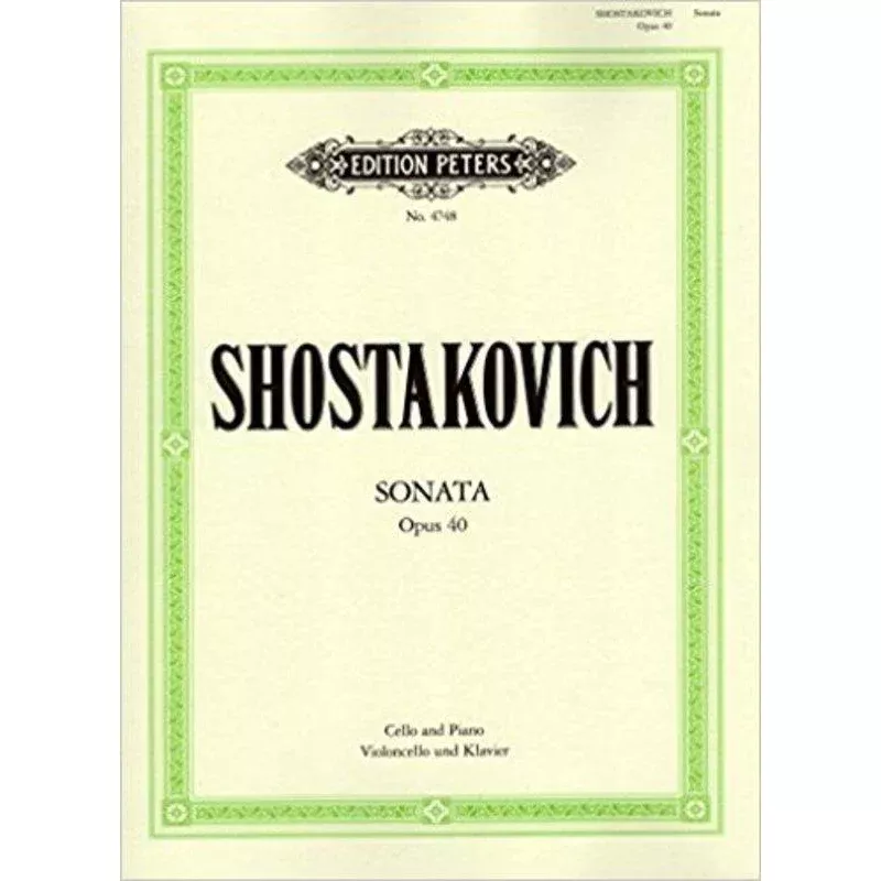Shostakovich Sonata in D minor Op 40