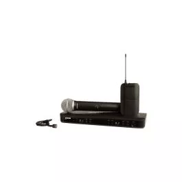 SHURE BLX 1288 CVL Lavalier and PG58 Handheld Combo Microphone System