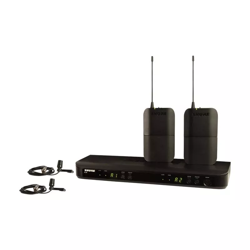Shure BLX188/CVL – Dual Wireless Presenter System with two CVL Lavalier Microphones