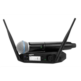 Shure GLXD24+/B58 Digital Wireless Handheld System with BETA(R)58A Vocal Microphone